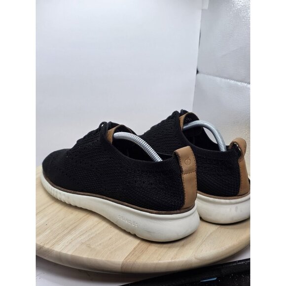 Cole Haan Mens 2.ZeroGrand Stitchlite C27568 Black Oxford Shoes Size 9M - Picture 7 of 9